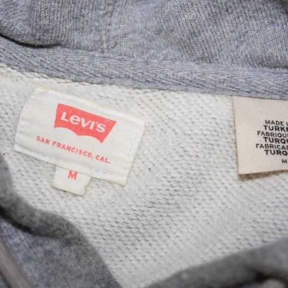 Levi's Logo Hoodie Grey - Picture 6 of 8